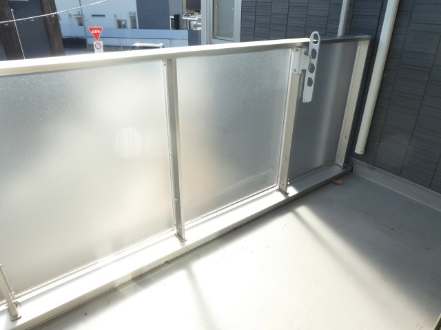 D-room中州のバルコニー