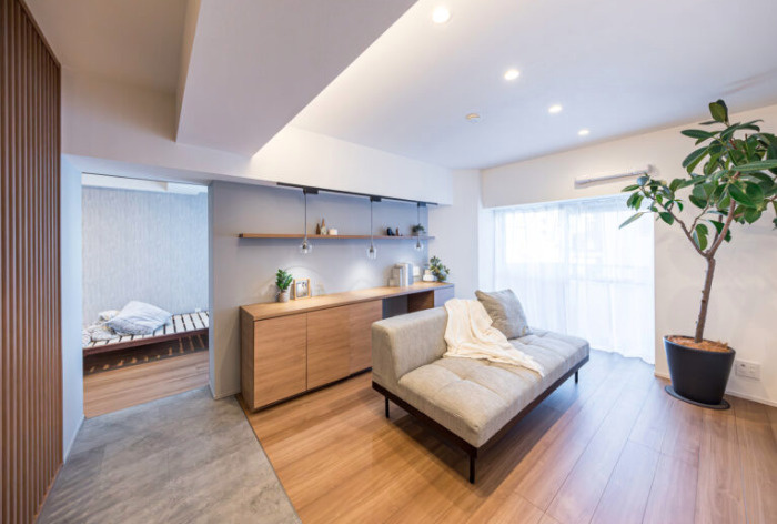 藤和門前仲町コープ　リ　ノベション済　角　部屋　