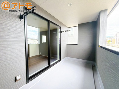 【バルコニー】 | 富士宮市宮原5期　新築戸建て　4号棟 | インナーバルコニーはお出かけ中の急な雨でも安心♪