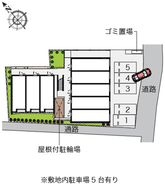 【区画図】 | クレイノトウィンクルＤ