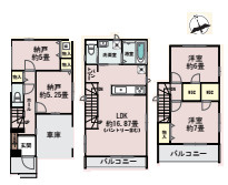 見沼区東大宮6丁目68　新築一戸建て　ハートフルタウン　B