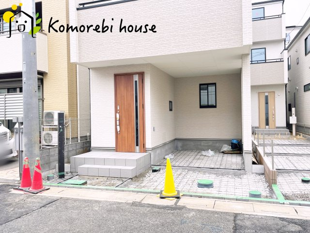 見沼区東大宮6丁目68　新築一戸建て　ハートフルタウン　Bの駐車場|26.2.2撮影済み