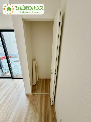 野田市山崎22期　新築戸建　1号棟の収納|洋室にも大容量のクローゼット完備！お布団やお子様のおもちゃなどがスッキリ収納できますね(^^♪							
