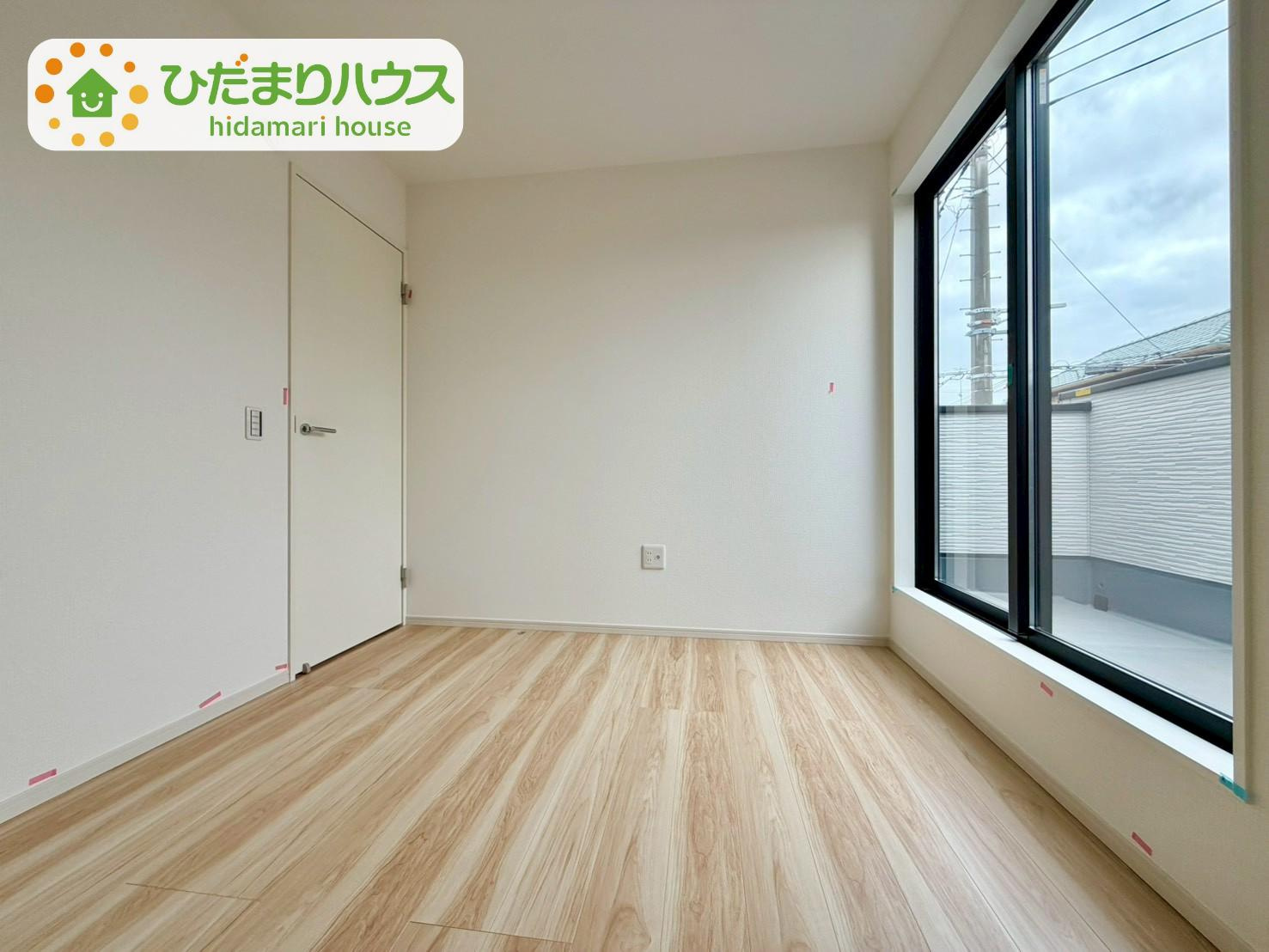 野田市山崎22期　新築戸建　1号棟の洋室|たっぷりの陽光と心地よい風が舞い込む住まい♪