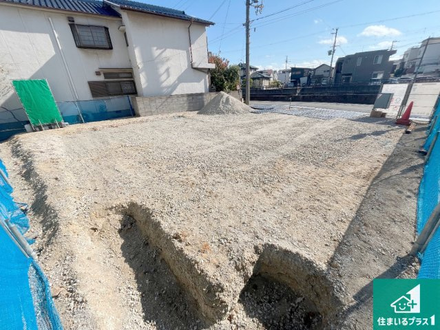 加古郡播磨町宮北　新築一戸建ての外観|現在建築中！落ち着いた街並みで新生活を始めることが出来そう！周辺の物件も併せてご紹介させて頂きます！