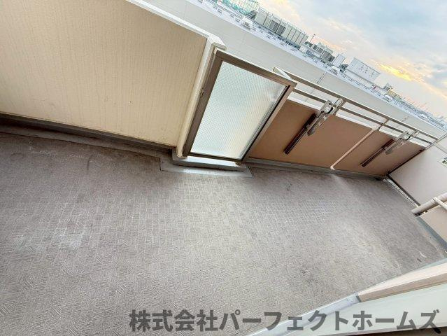 パークオアシスのバルコニー|開放的で明るい空間を演出してくれるバルコニーです