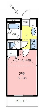 アミティエ山手の間取り