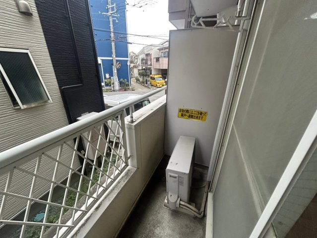 アミティエ山手のバルコニー