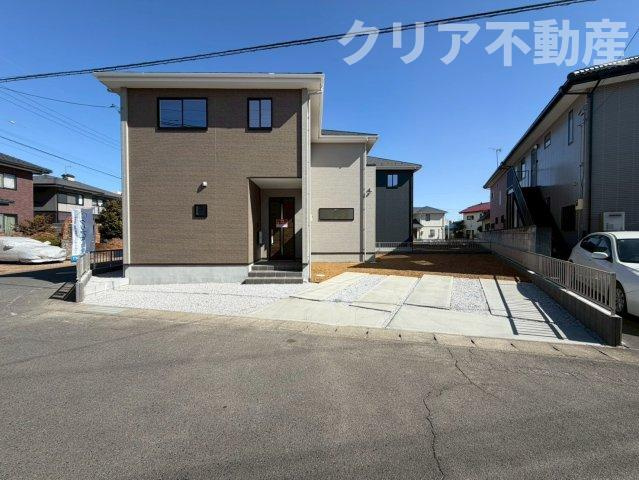 【前面道路含む現地写真】 | 伊勢崎市今泉町1期　1号棟