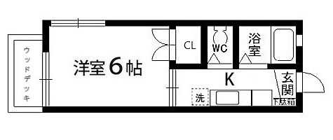 カーサーM＆Mの間取り