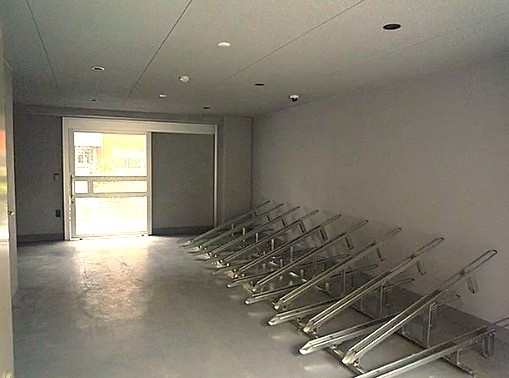 AXAS文京東大前の駐輪場