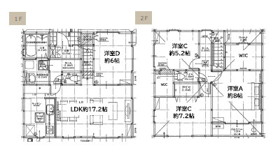 【間取り】 | 伊勢崎市今泉町1期　2号棟