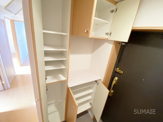 LaSante浦和常盤公園の玄関|玄関収納です！