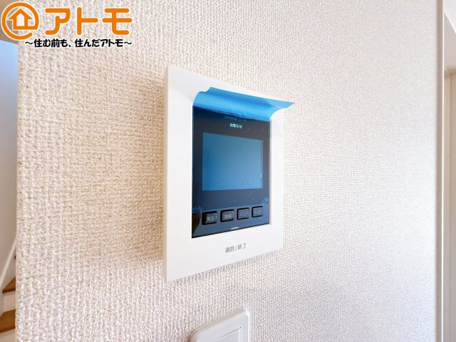 【防犯設備】 | 駿河区中島22期　新築戸建　4号棟 | TVモニター付きインターホンは訪問者を確認することができて、防犯性に優れています♪