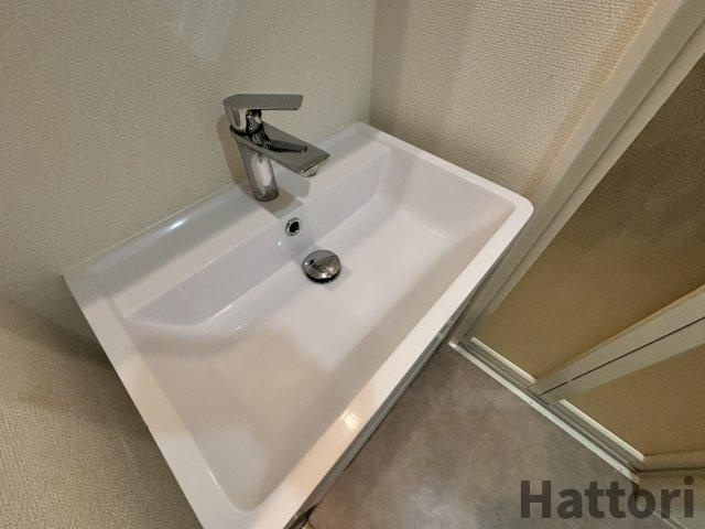 セレニテ新大阪カルムの洗面所