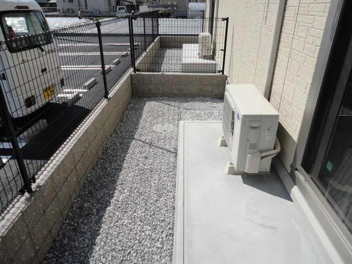 ネオシャトー A棟の庭|庭（専用庭）