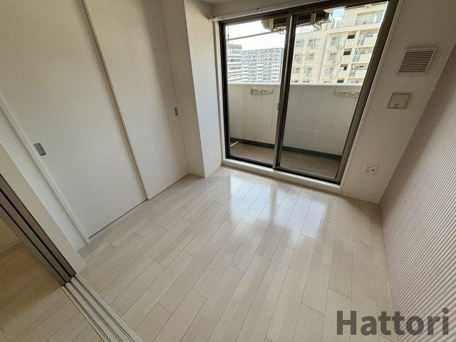 セレニテ新大阪カルムのバルコニー