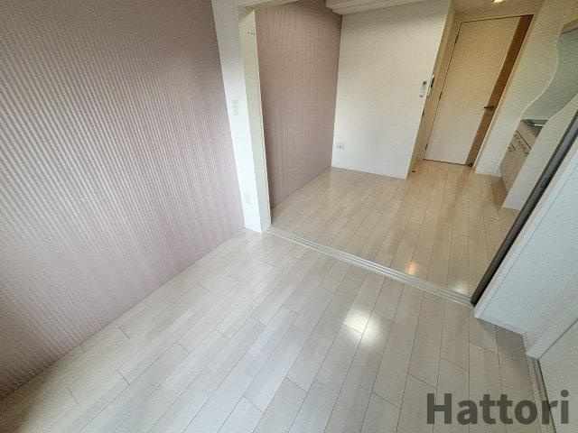 セレニテ新大阪カルムのバルコニー