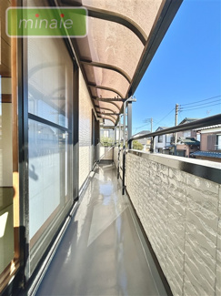 【バルコニー】 | 小学校分　平日・土日も見学できます　リフォーム〇　八木が谷 | 販売現地