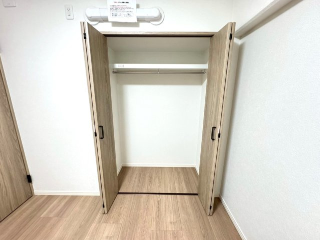 地下鉄東野駅徒歩３分の駅近マンション◆８階部分リフォーム済み３ＬＤＫ住戸◆進和山科ハイライフの収納|クローゼット