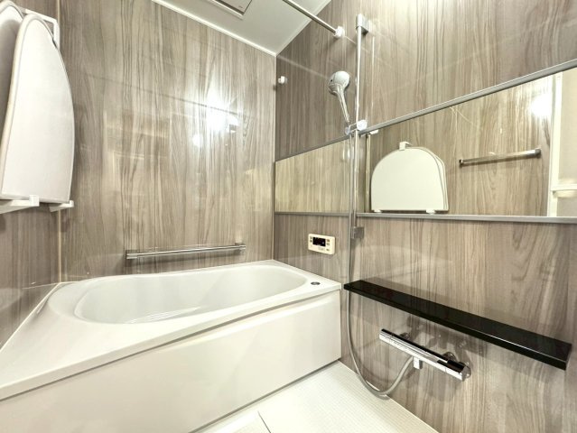 地下鉄東野駅徒歩３分の駅近マンション◆８階部分リフォーム済み３ＬＤＫ住戸◆進和山科ハイライフの浴室|浴室