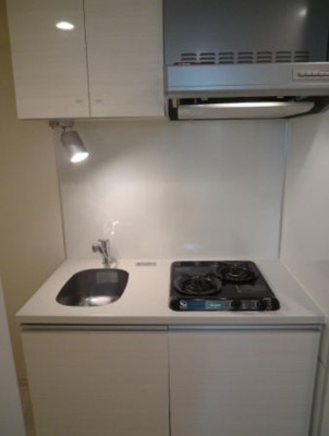 【キッチン】 | ブレシア多摩川レジデンス | 2口ガスコンロのシステムキッチンです。