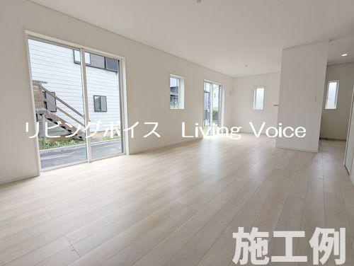 【居間・リビング】 | 【仲介手数料０円】座間市南栗原第29　新築一戸建て | 座間市南栗原第29　新築一戸建て