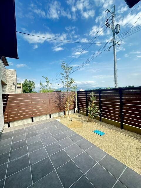 菊陽町原水　平屋戸建の庭