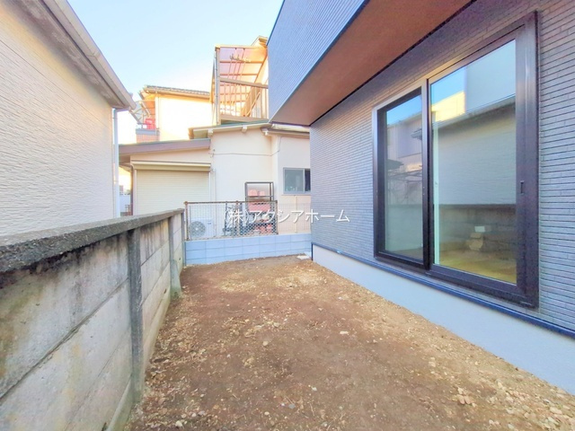 所沢市花園3丁目・全1棟　新築一戸建　～2LDK＋書斎～の庭
