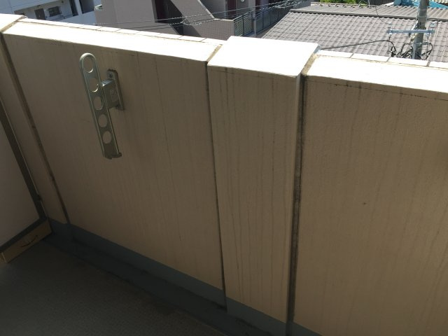 ドルチェ東京深川壱番館のバルコニー