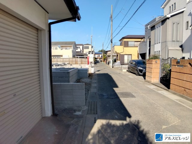 新築／富士見市水谷東16期　全４棟の前面道路含む現地写真