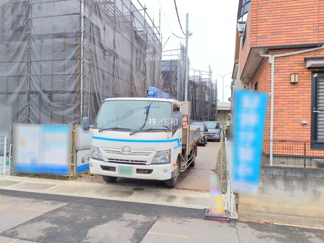 【新築分譲住宅】川越市大字木野目の前面道路含む現地写真