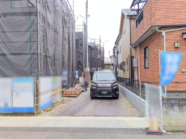 【新築分譲住宅】川越市大字木野目の前面道路含む現地写真