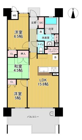 【間取り】 | THE　TOSU　TOWER　TWENTY