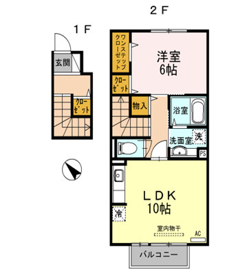 【間取り】 | メルヴィーユ