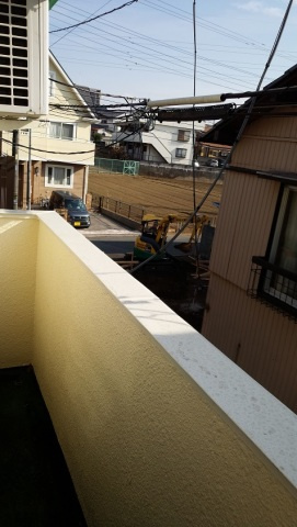 メイプル朝霞のバルコニー