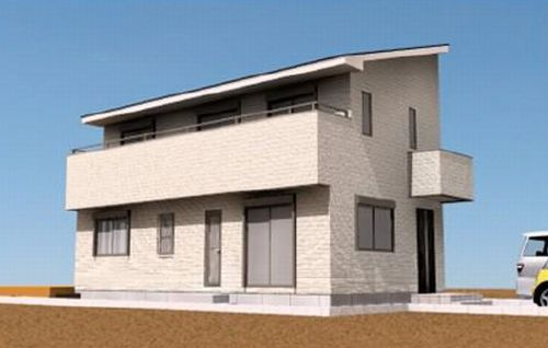 【外観パース】 | 【仲介手数料０円】寒川町田端　新築一戸建て | 【仲介手数料０円】寒川町田端　新築一戸建て