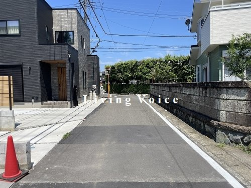 【仲介手数料０円】寒川町田端　新築一戸建ての前面道路含む現地写真|【仲介手数料０円】寒川町田端　新築一戸建て