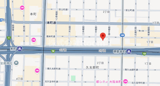 【地図】 | アーバネックス堺筋本町