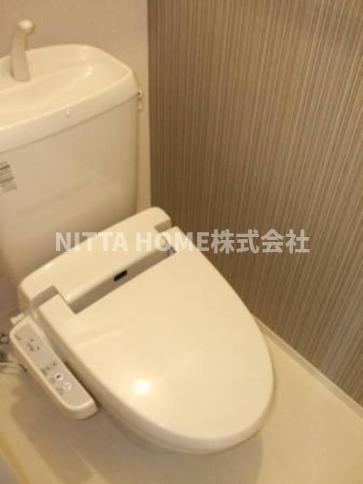 リヴィエールのトイレ|温水洗浄暖房付きのトイレです★