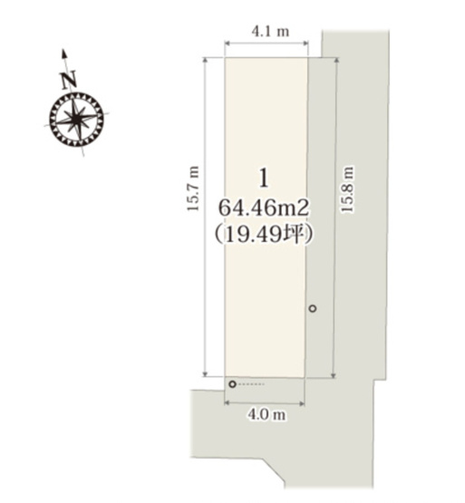 【区画図】 | 本庄市中央第3期　クライン　新築戸建　全1棟　1号棟