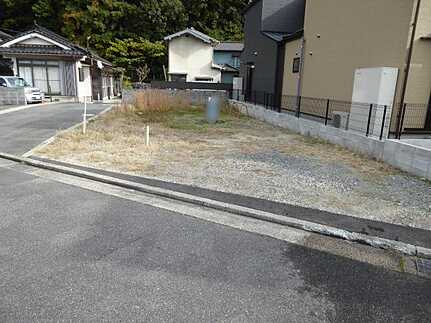 広島市安佐北区可部東５丁目　土地の前面道路含む現地写真