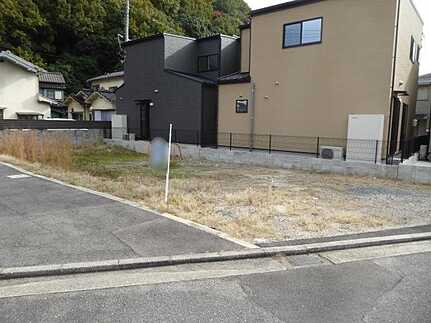 広島市安佐北区可部東５丁目　土地の前面道路含む現地写真