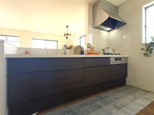 三郷市　戸ケ崎　新築戸建　全2棟のキッチン|施工例です