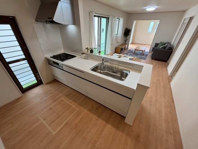 三郷市　戸ケ崎　新築戸建　全2棟のキッチン|施工例です