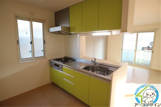 グランシャリオのキッチン|パース写真