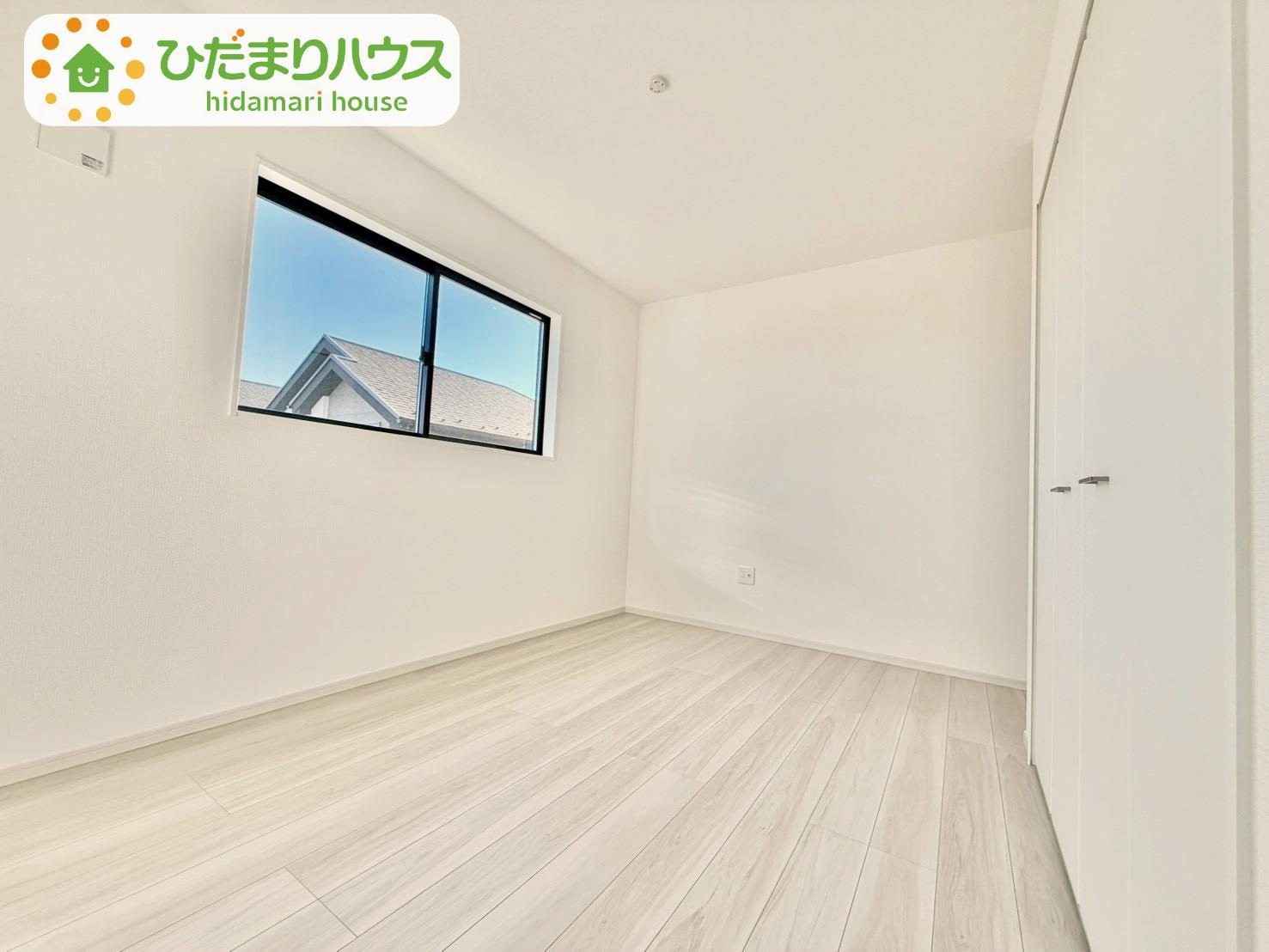 野田市山崎22期　新築戸建　3号棟の洋室|白を基調とした開放感あふれるルームデザイン(^^)						
