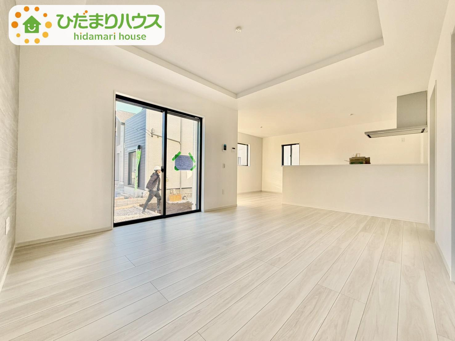野田市山崎22期　新築戸建　3号棟|お子様が元気に遊べる広々としたリビングです(*´▽｀*)