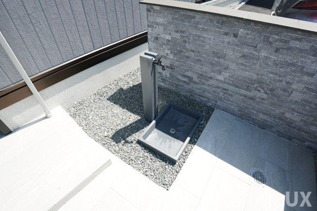 熊本市中央区新屋敷２丁目のアパートのバルコニー