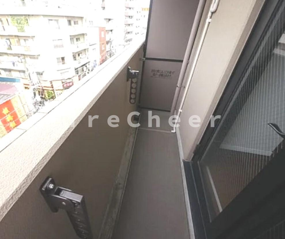 グローバン板橋のバルコニー